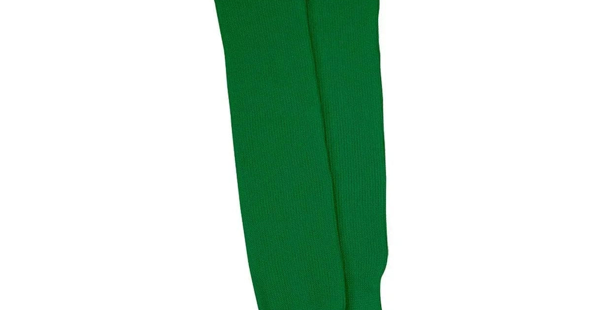 green emerald velvet dress Dress Socks / Green