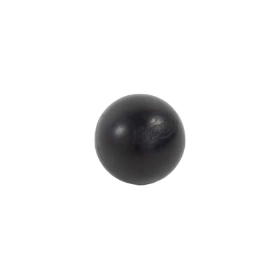 Small black ball weighing 4.1 ounces used for improving stickhandling and puck control skills. Stickhandling, training, puck handling, medicine ball, hard ball, training ball, skills.