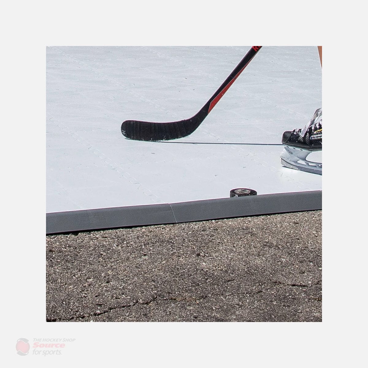 HockeyShot Dryland Allstar Tiles - Puck Stopper Edging