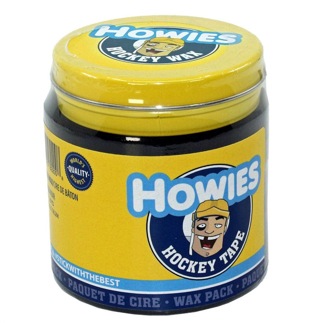Howies Hockey Tape & Wax Mix Pack - 1 Wax, 3 Black Stick Tape