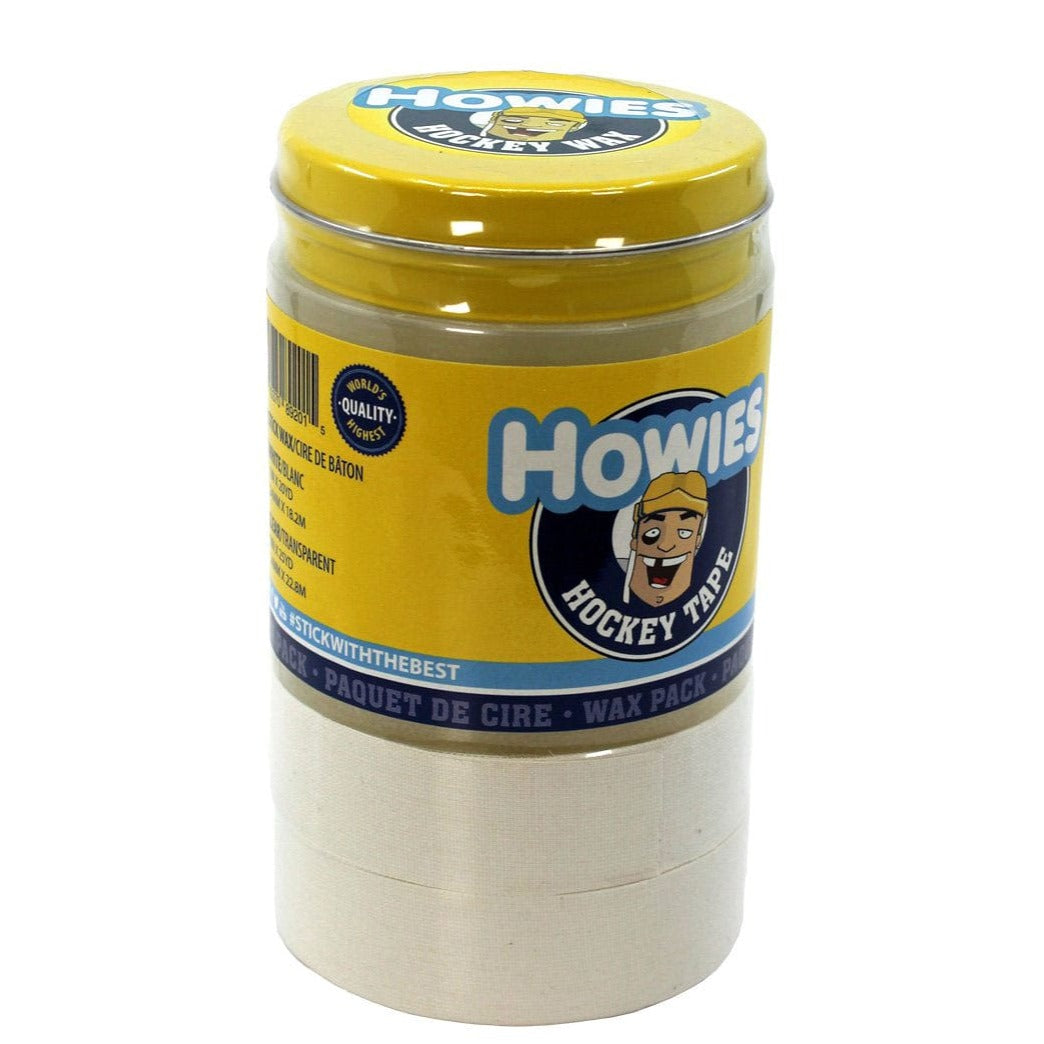 Howies Hockey Tape & Wax Mix Pack - 1 Wax, 3 Sock, 2 White Stick Tape