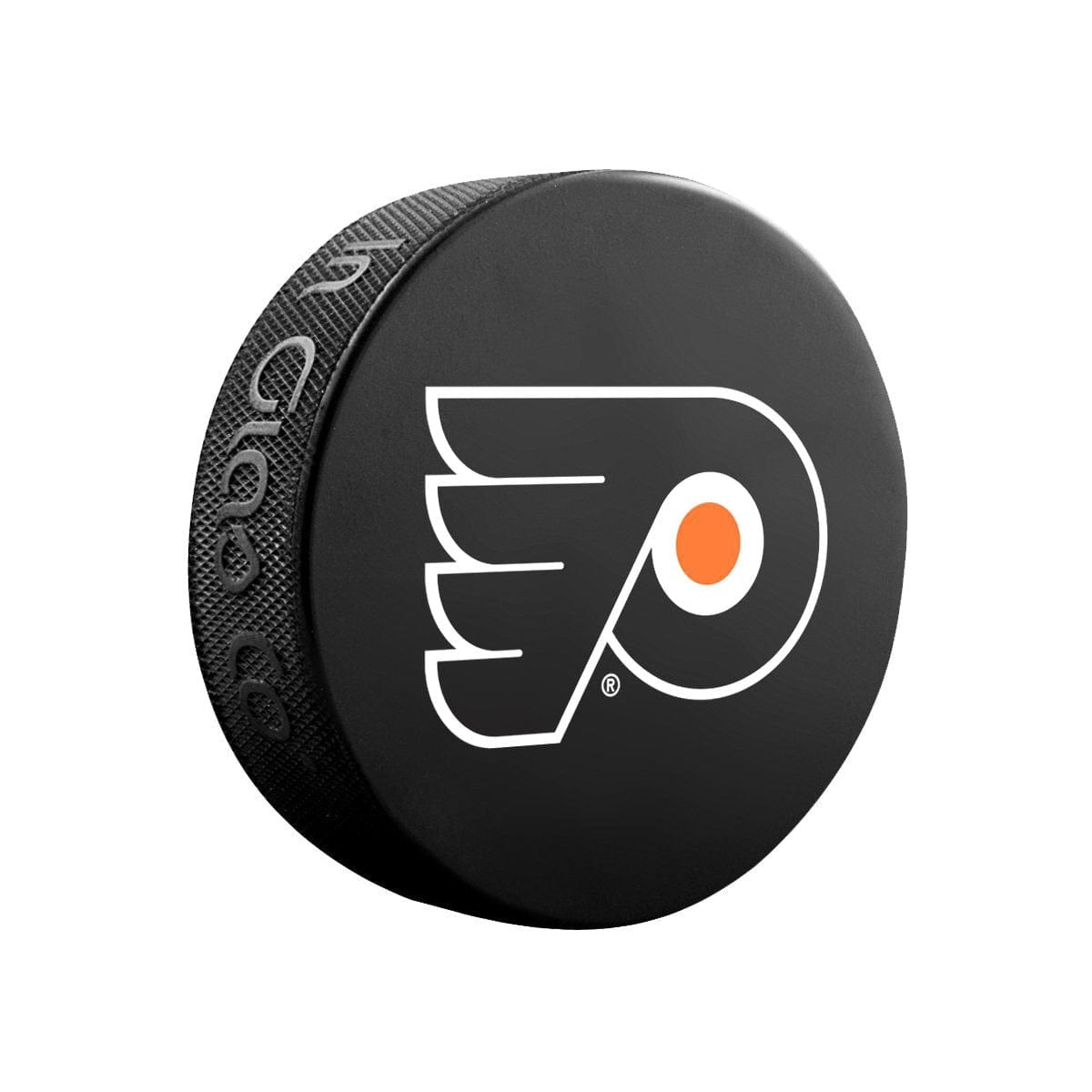Philadelphia Flyers Inglasco NHL Basic Logo Hockey Puck - The Hockey Shop Source For Sports