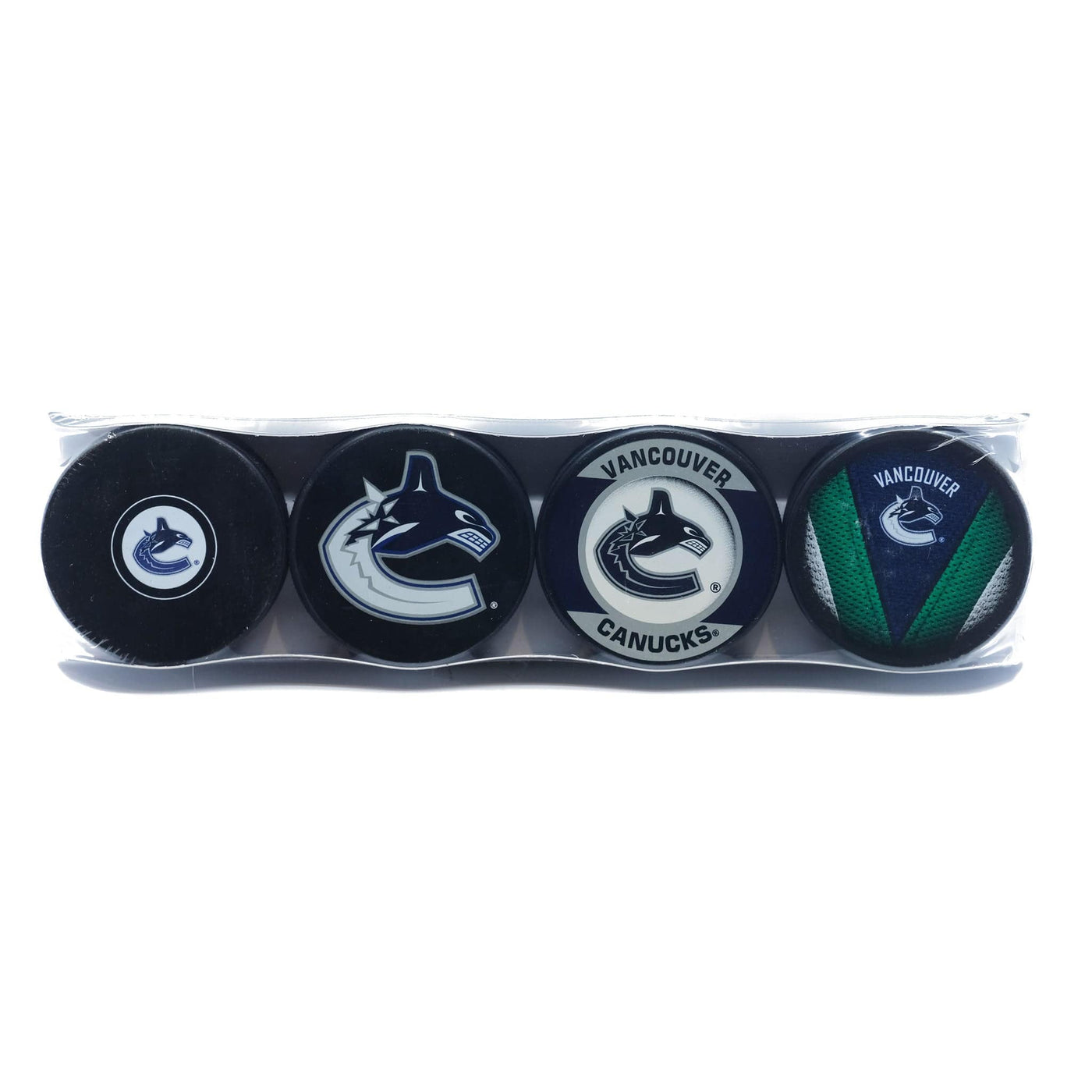 NHL Logo Hockey Puck 4-Pack