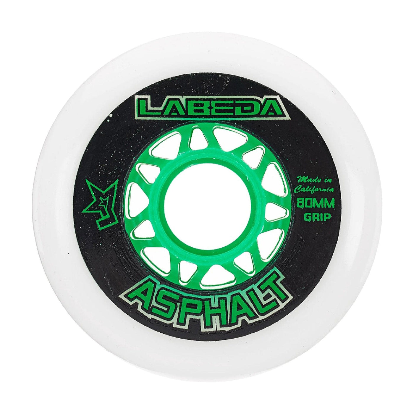 Labeda Gripper Asphalt Roller Hockey Wheels - White (83A) - The Hockey Shop Source For Sports