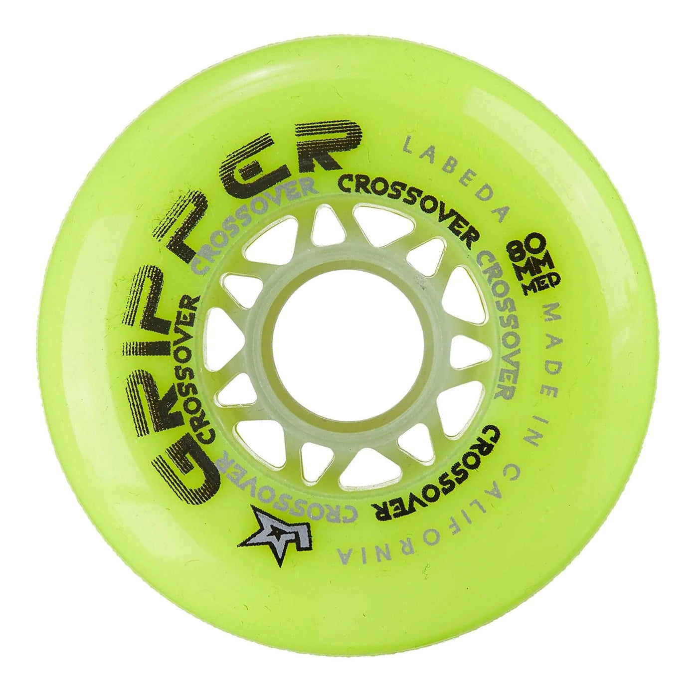 Labeda Gripper Roller Hockey Wheels - Yellow (80A) - The Hockey Shop Source For Sports