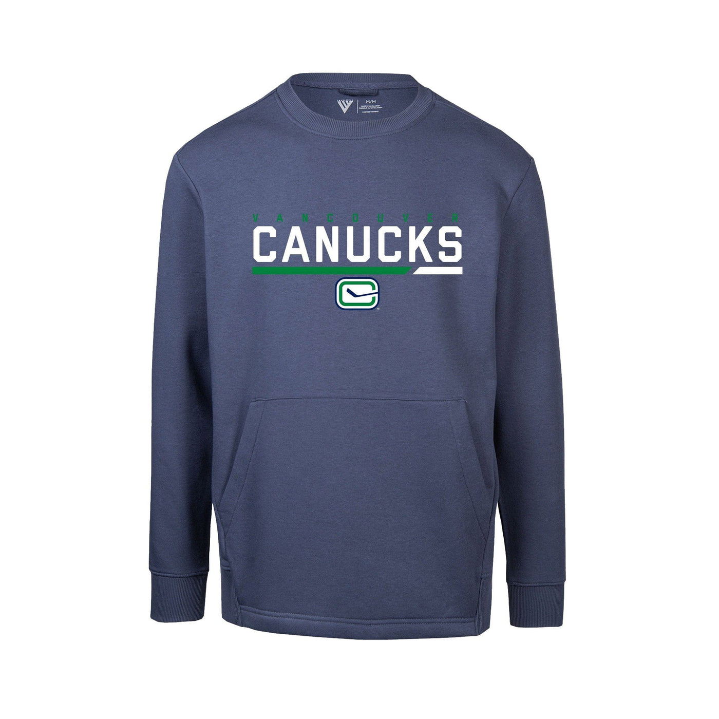 Vancouver Canucks Levelwear Alliance Cut Off Pullover Sweater