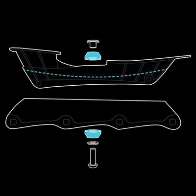 Marsblade Junior Frame Kit Includes Chassis Bearings Wheels For Inline And Roller Training Flow Motion Technology Diagram