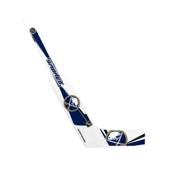 Buffalo Sabres Inglasco NHL Goalie Mini Hockey Stick White / Goal Mini Stick - The Hockey Shop