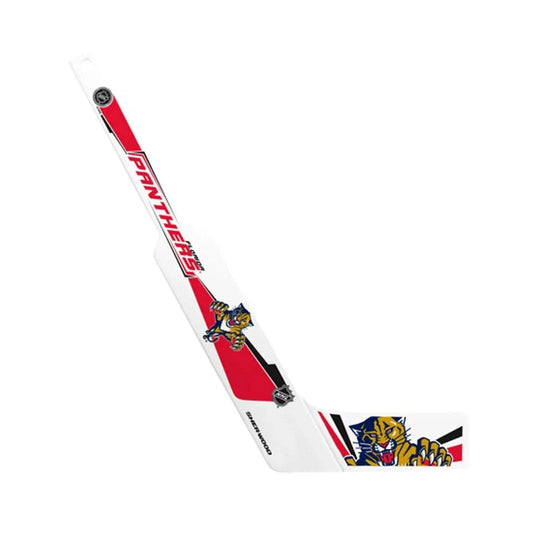 Florida Panthers Inglasco NHL Goalie Mini Hockey Stick White / Goalie Mini Stick - The Hockey Shop