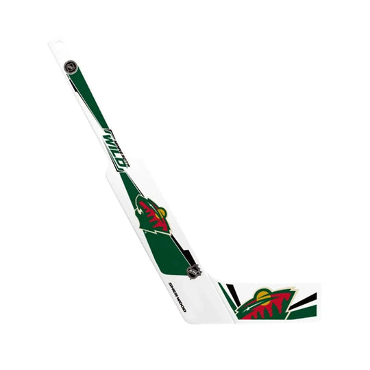 Minnesota Wild Inglasco NHL Goalie Mini Hockey Stick White / Wild - The Hockey Shop