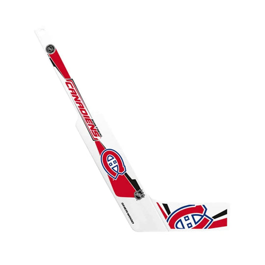 Montreal Canadiens Inglasco NHL Goalie Mini Hockey Stick White / Canadiens - The Hockey Shop