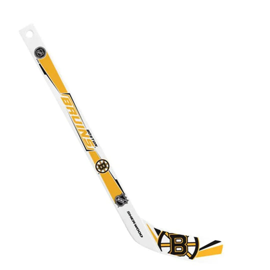 Boston Bruins Inglasco NHL Player Mini Hockey Stick White / Bruins - The Hockey Shop