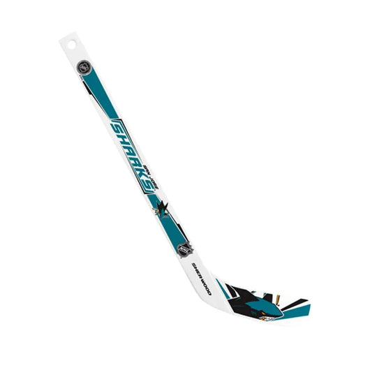 San Jose Sharks Inglasco NHL Player Mini Hockey Stick White / Sharks - The Hockey Shop