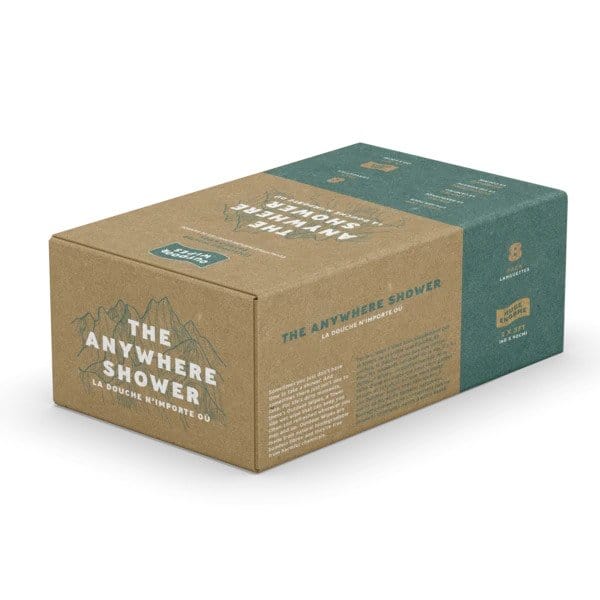 Outdoor Wipes - The Anywhere Shower - Big 1'x2' Wipes - Box of 12