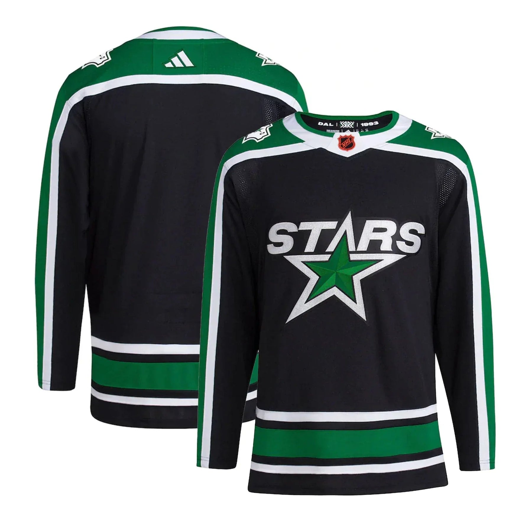 Dallas Reverse Retro Dallas Stars Adidas PrimeGreen Reverse Retro Senior Jersey ...