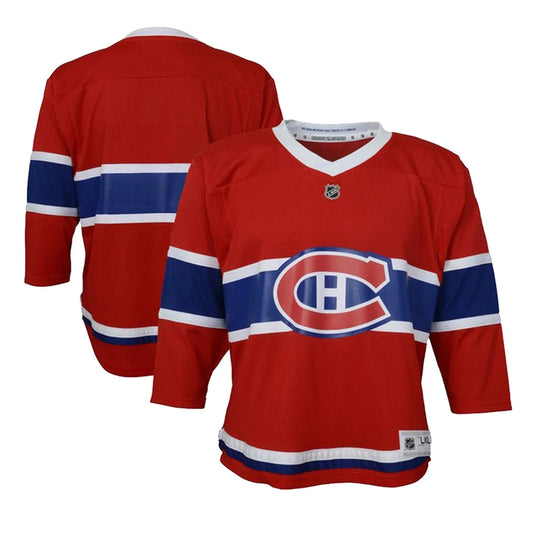 Montreal Canadiens Home Outer Stuff Replica Infant Jersey Red / 18M - The Hockey Shop