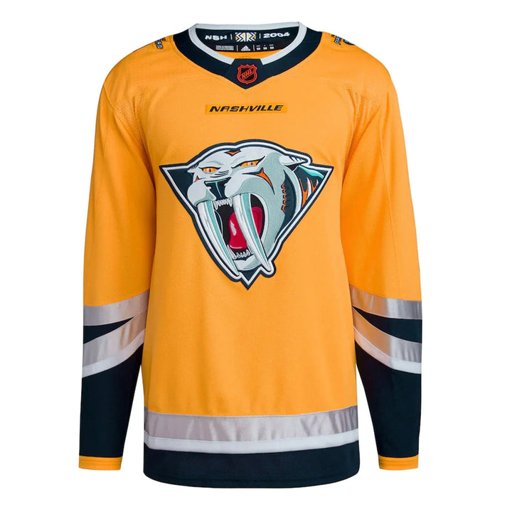 Nashville Predators Adidas PrimeGreen Reverse Retro Senior Jersey