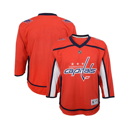 Washington Capitals Home Outer Stuff Replica Junior Jersey Red / L/XL - The Hockey Shop