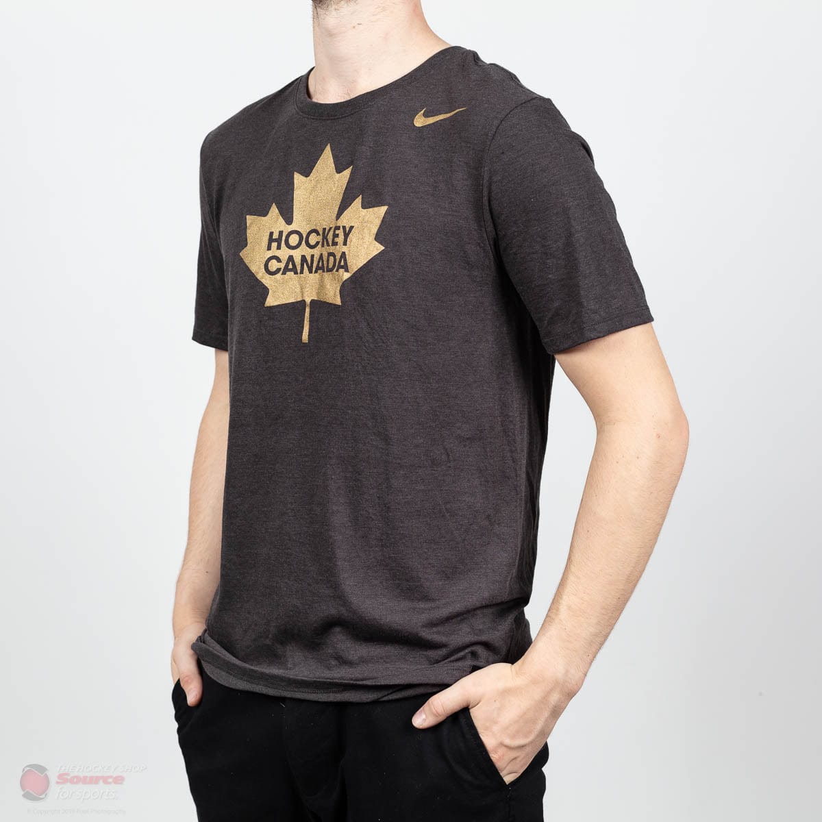 Hockey Canada Nike Distressed Tri-Blend Mens Shirt
