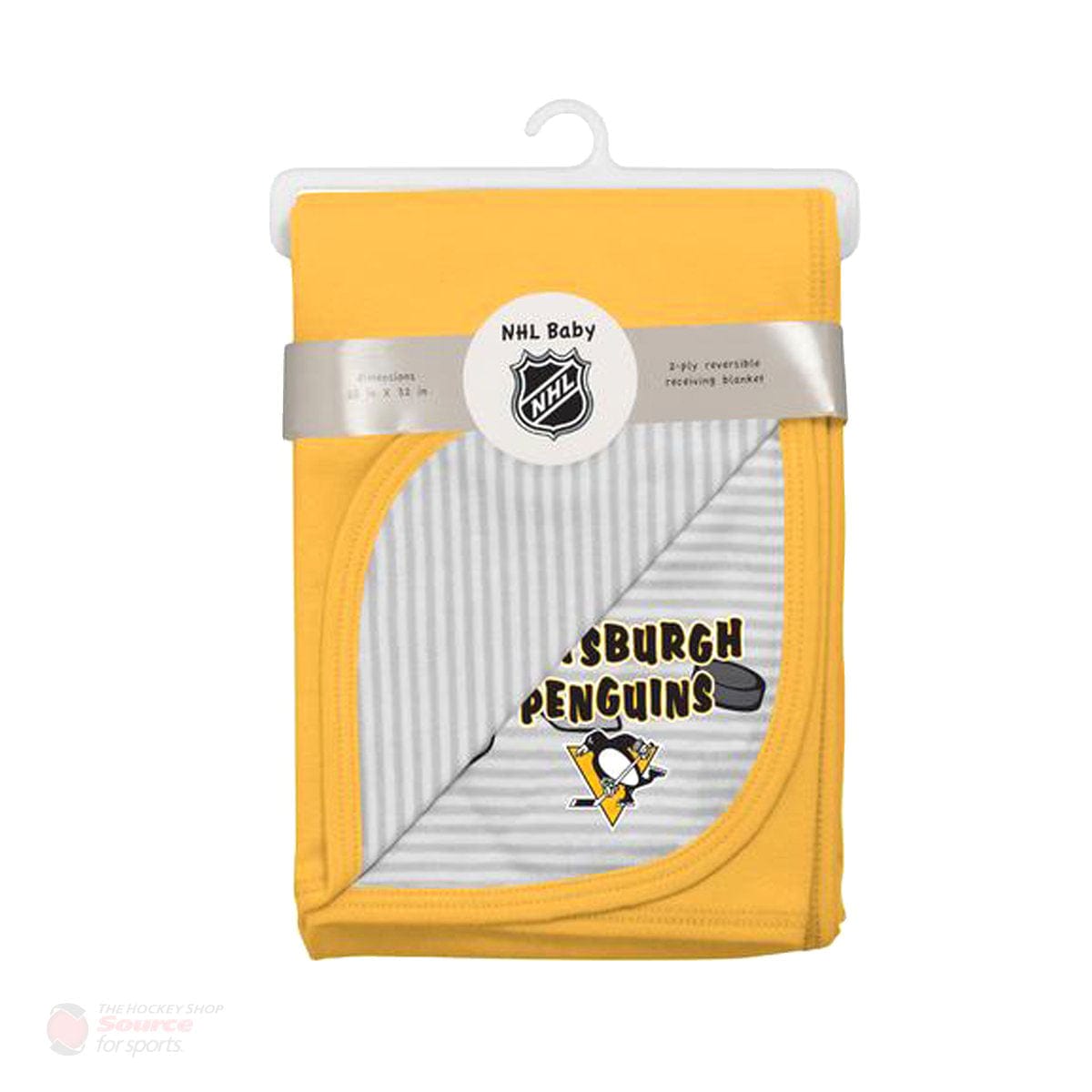 Pittsburgh Penguins Outer Stuff NHL Lil Center Baby Blanket