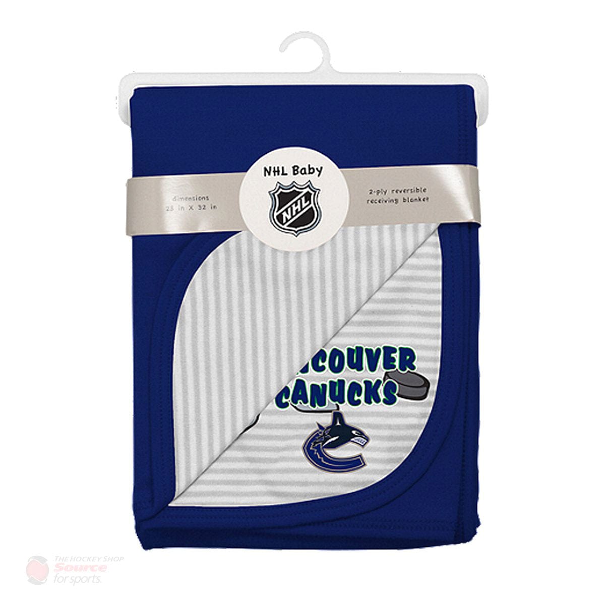 Vancouver Canucks Outer Stuff NHL Lil Center Baby Blanket