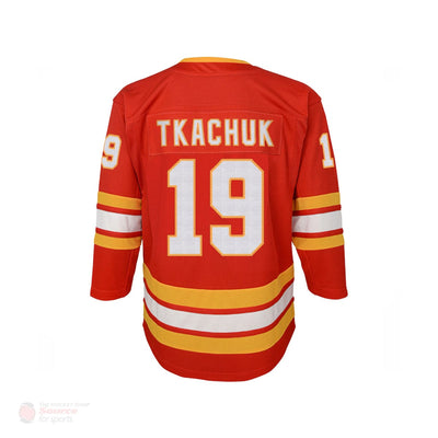 Calgary Flames Home Outer Stuff Premier Junior Jersey - Matthew Tkachuk
