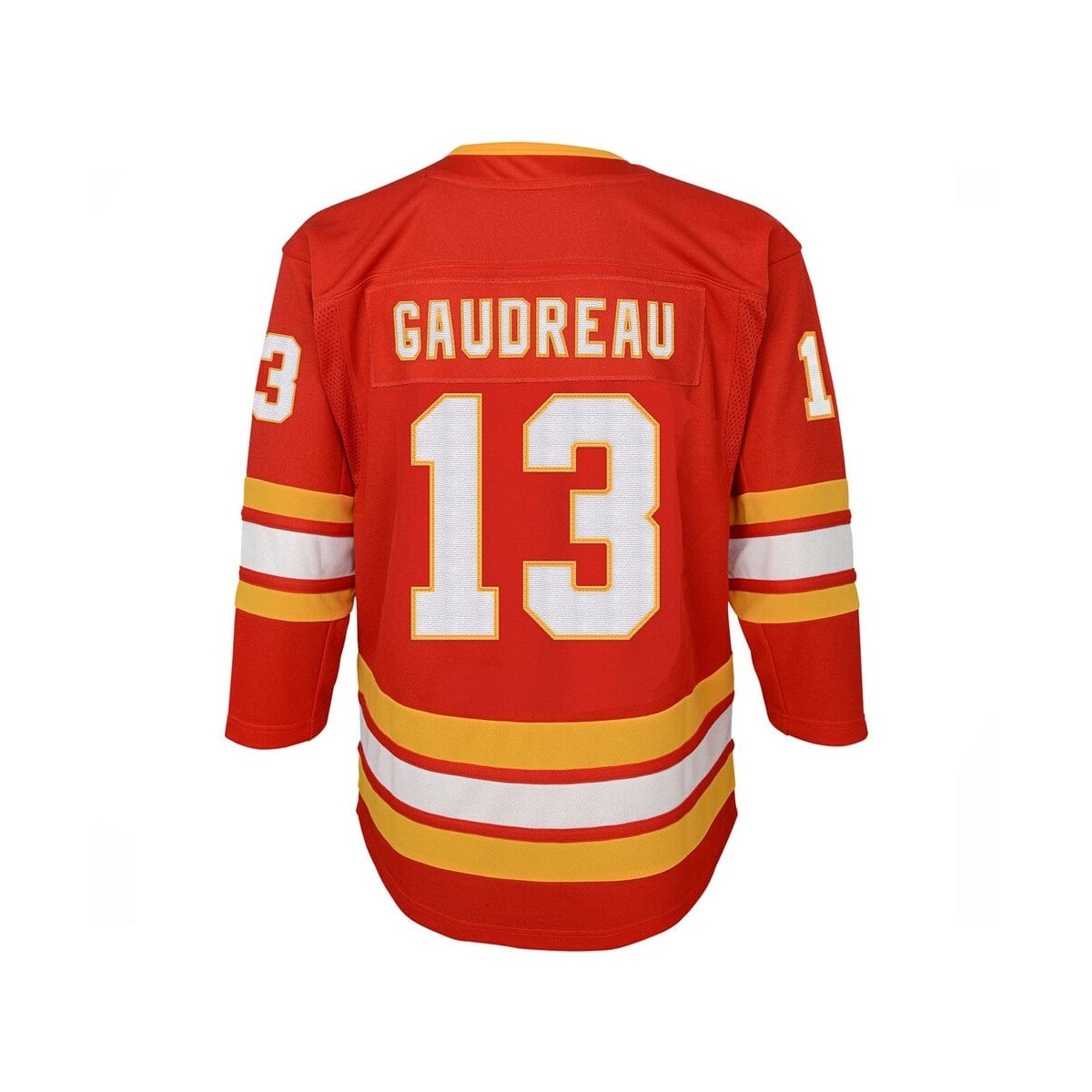 Flames Gaudreau Home Authentic Jersey