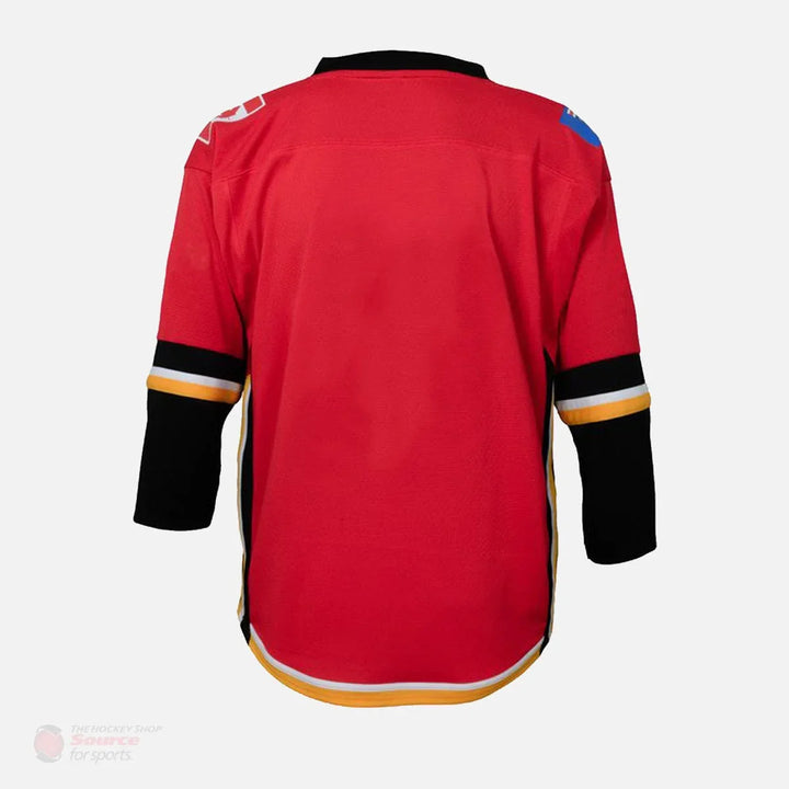 Calgary Flames Home Outer Stuff Replica Infant Jersey