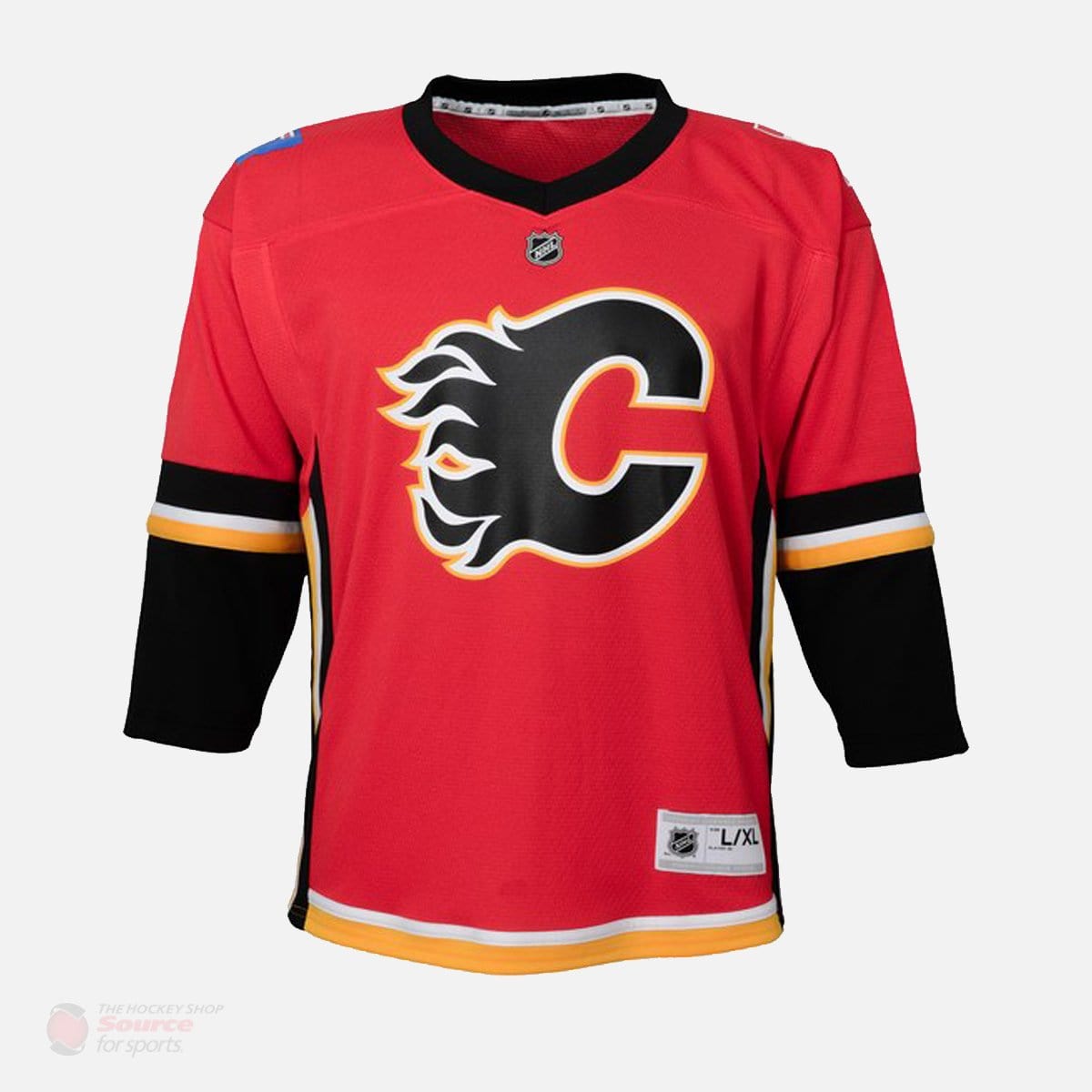 Calgary Flames Home Outer Stuff Replica Junior Jersey