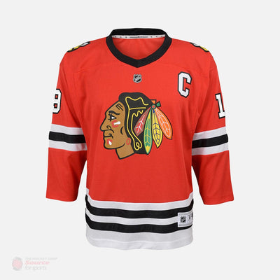 Chicago Blackhawks Home Outer Stuff Replica Junior Jonathan Toews Jersey
