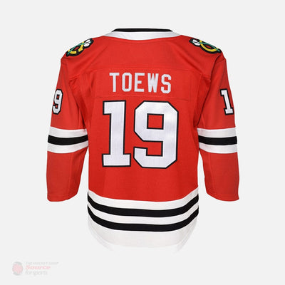Chicago Blackhawks Home Outer Stuff Replica Junior Jonathan Toews Jersey