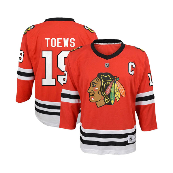Chicago Blackhawks Home Outer Stuff Replica Junior Jersey Jonathan T