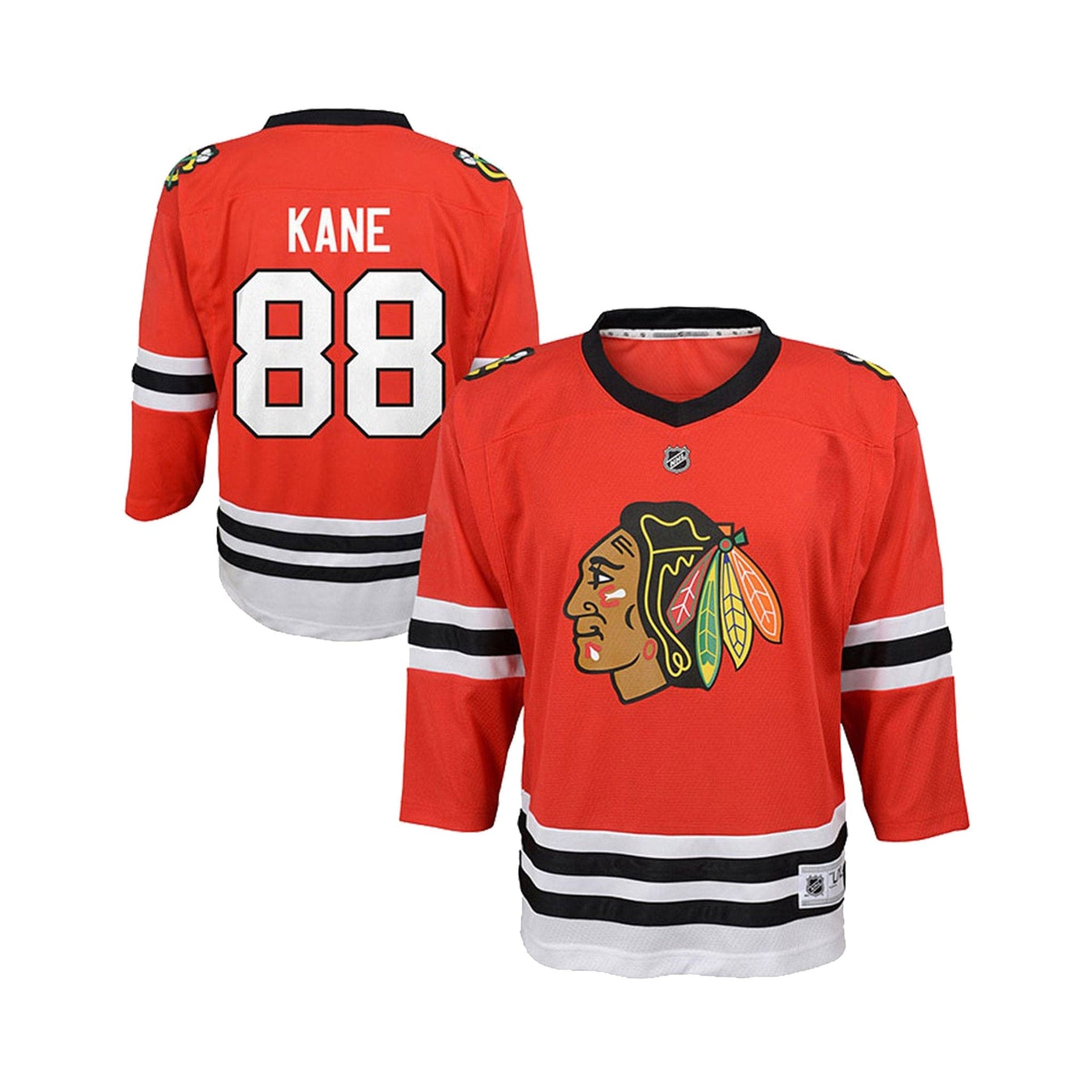 Outerstuff Youth Chicago Blackhawks Patrick Kane Home Replica Jersey S/M