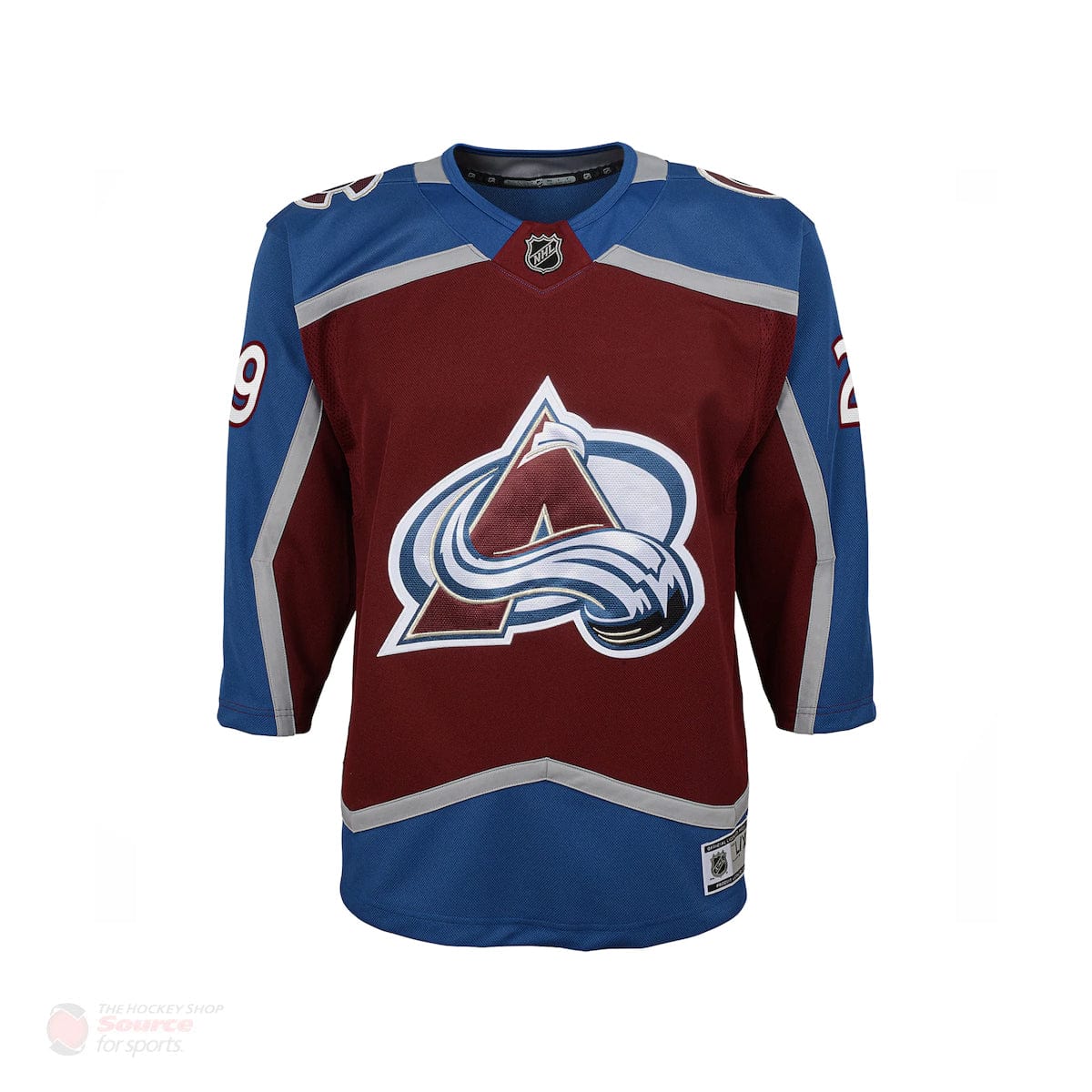 Colorado Avalanche Home Outer Stuff Premier Toddler Jersey - Nathan Mackinnon