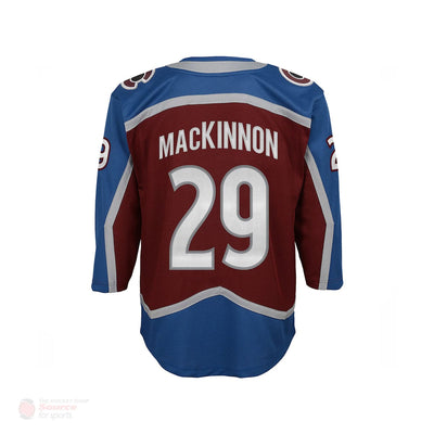 Colorado Avalanche Home Outer Stuff Premier Youth Jersey - Nathan Mackinnon