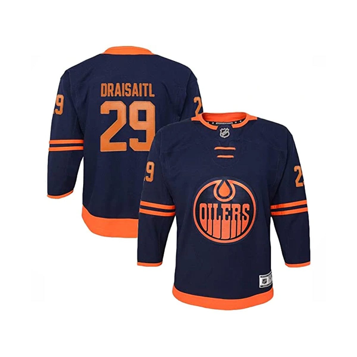 Edmonton Oilers Alternate Outer Stuff Premier Junior Jersey - Leon Draisaitl