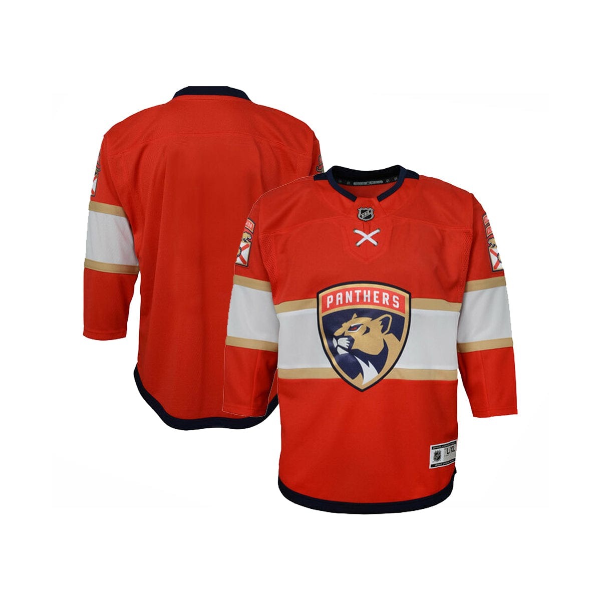 Florida Panthers Home Outer Stuff Premier Junior Jersey