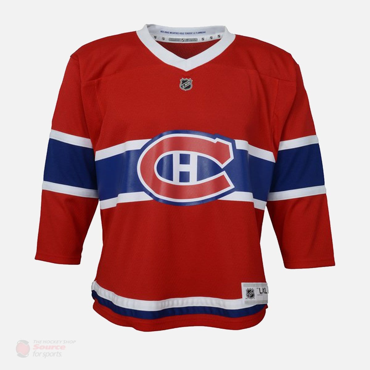Montreal Canadiens Home Outer Stuff Replica Junior Home Jersey