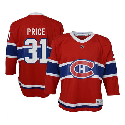 Montreal Canadiens Home Outer Stuff Replica Junior Carey Price Jersey