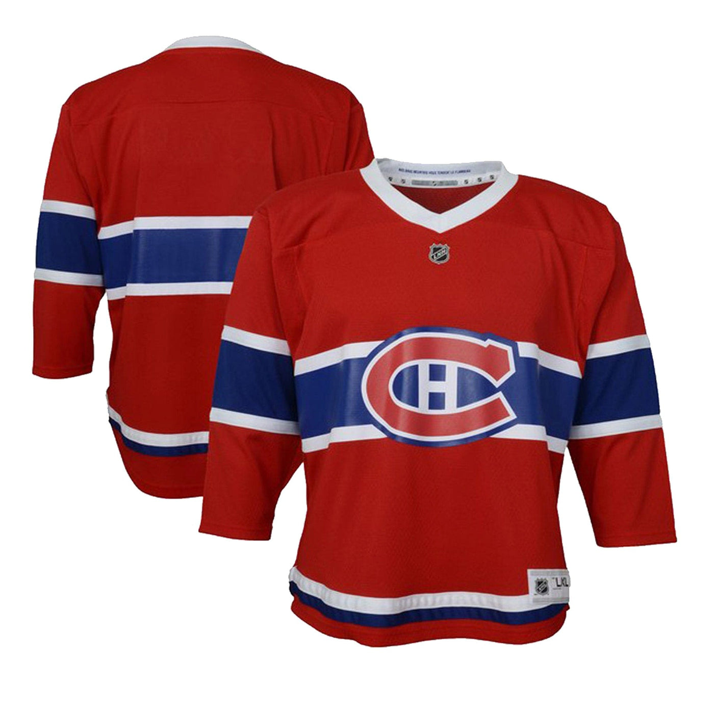 Montreal Canadiens Home Outer Stuff Replica Toddler Jersey