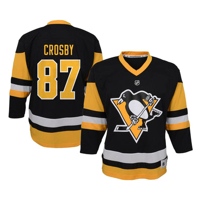 Pittsburgh Penguins Home Outer Stuff Replica Junior Sidney Crosby Jersey