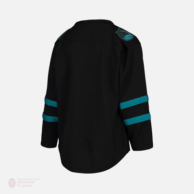 San Jose Sharks Alternate Adidas Authentic Junior Jersey