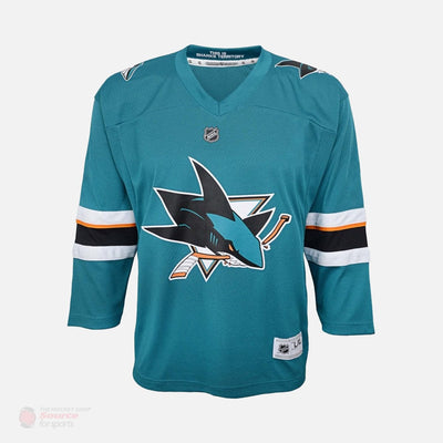 San Jose Sharks Home Outer Stuff Replica Junior Jersey