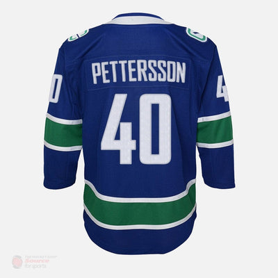 Vancouver Canucks Outer Stuff Premier Youth Home Jersey - Elias Pettersson