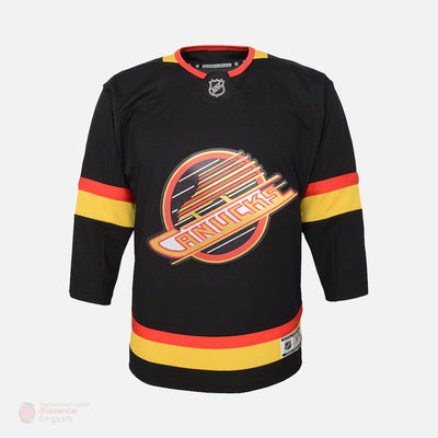 Vancouver Canucks Skate Outer Stuff Premier Junior Jersey