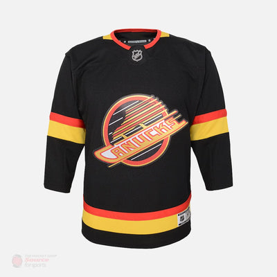 Vancouver Canucks Skate Outer Stuff Premier Youth Jersey