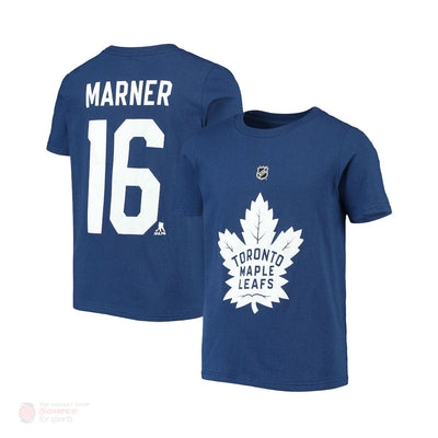 Toronto Maple Leafs Outer Stuff Name & Number Youth Shirt - Mitch Marner