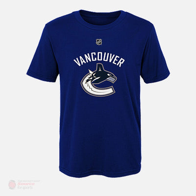 Vancouver Canucks Outer Stuff Name & Number Youth Shirt - Elias Pettersson