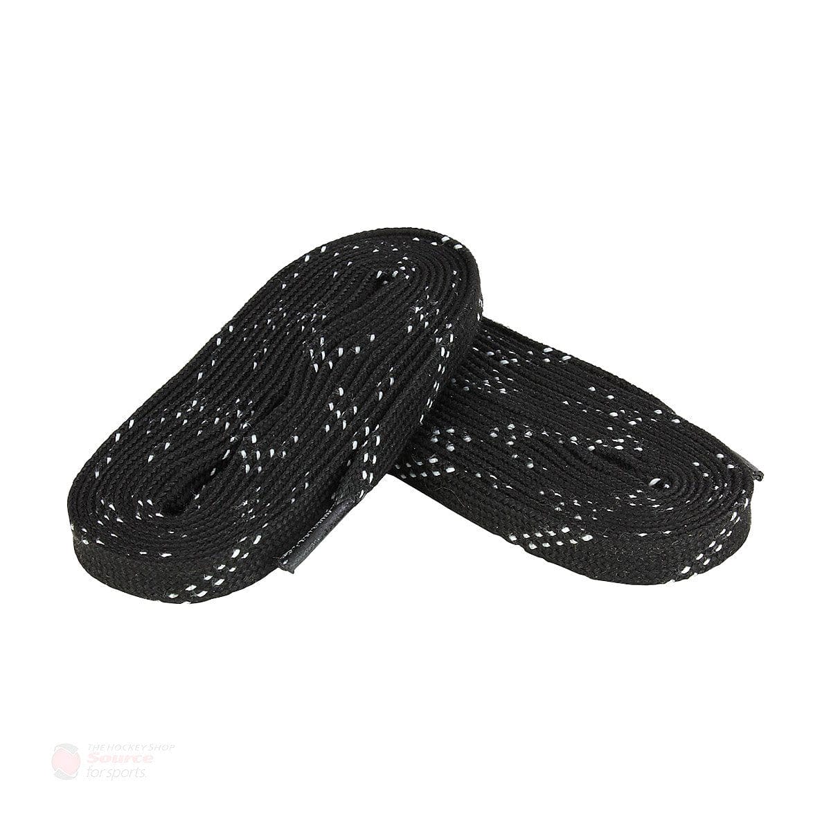 Pro Edge Molded Tip Hockey Skate Laces - Black