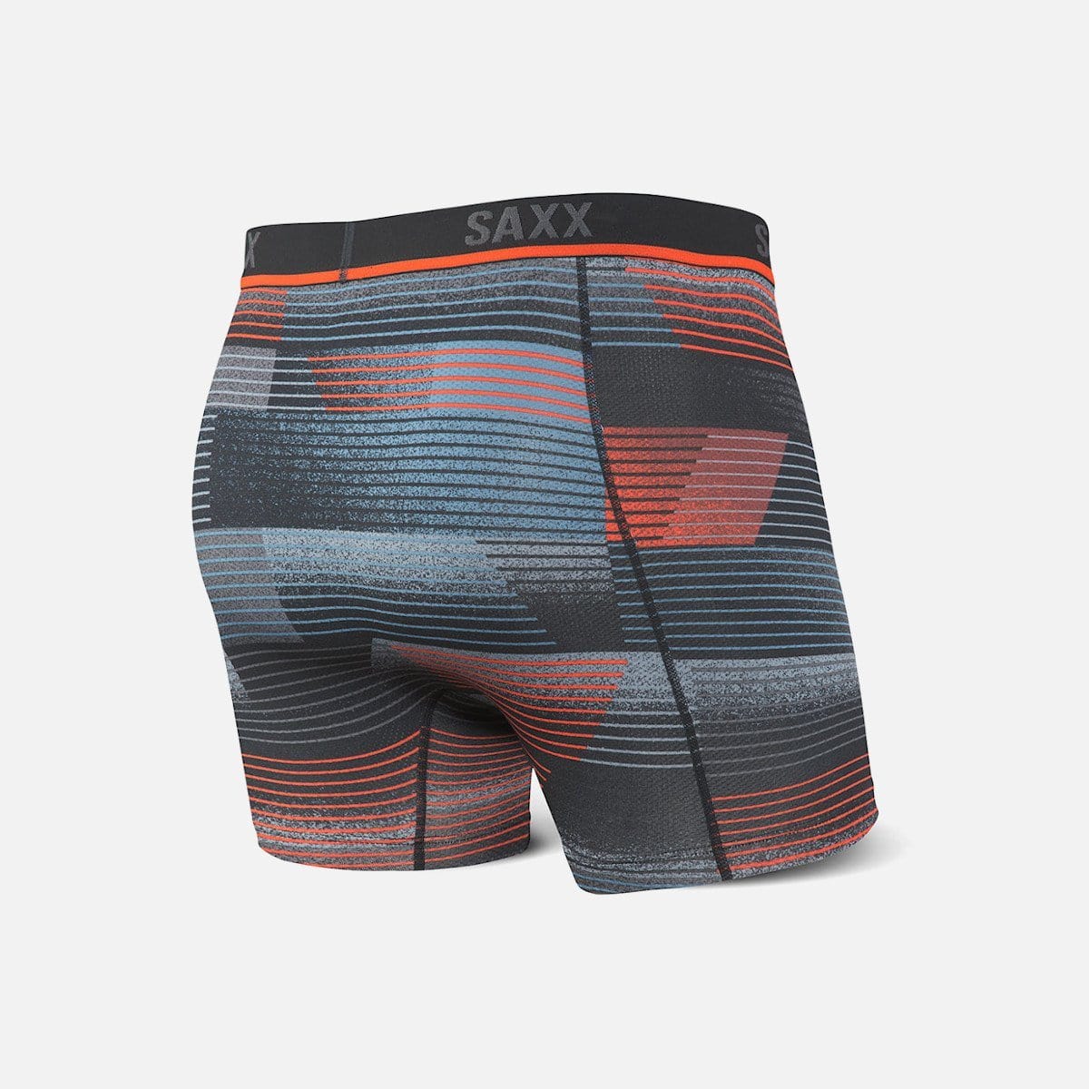 Saxx Kinetic HD Boxers - Black Sonic Stripe